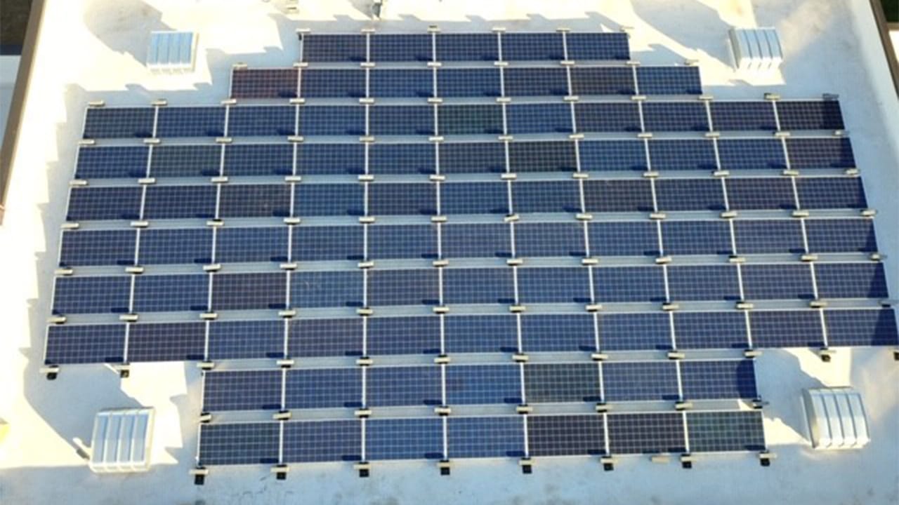 Candeo Charter School solar installation, Peoria
